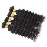 100 Grams Indian Human Hair Weave Deep Wave Hair Extensions Real Hair