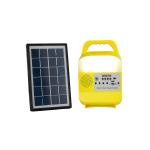 OEM Yellow 6000mah Portable Solar Camping Light For Gardens