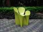 Ron Arad Clover Fiberglass Arm Chair Flower Shape Customized For Living Room