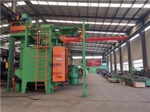 China Sa.2.5 Hook Wheel Shot Blaster Machine Automobile Parts Blast Cleaning factory