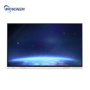 China 85 Inch 4K Capacitive Interactive Whiteboard DLED Touch Screen Smart Board factory