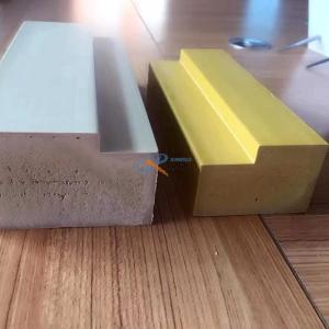 China SJSZ WPC PVC Solid Door Frame Profile Extrusion Machine factory