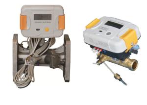 China Bi - Directional Ultrasonic Hot Water Flow Meter With RS485 Steady Operation factory