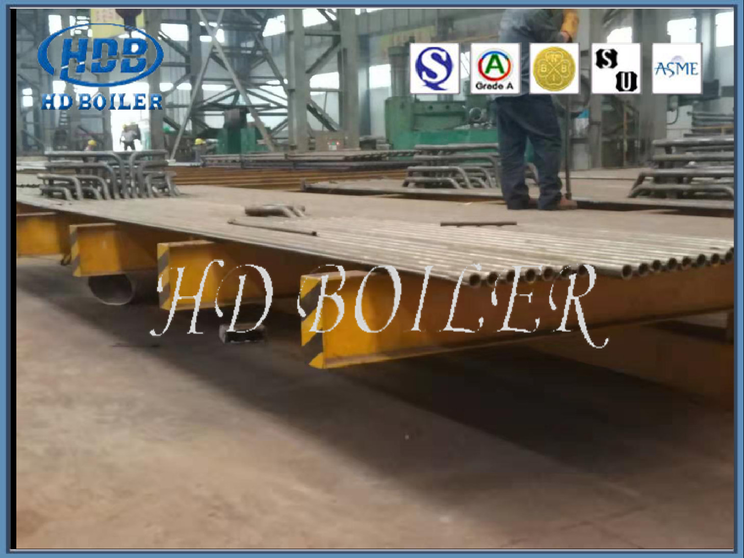 High Pressure Seamless Boiler Membrane Wall Tube For Power Station