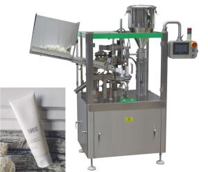 China Facial Cleanser Tube Filling Sealing Machine For Soft Pipe 3KW 250ml factory