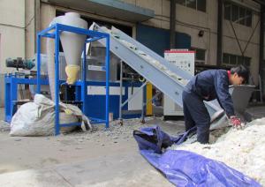 China Rotating 400mm 1t/H Plastic Squeezing Dryer For PE Film factory