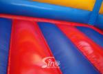 Commercial grade inflatable bouncy castle with slide for outdoor kids party