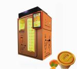 Shopping Mall Automatic Orange Juice Squeezer Outdoor Drink Vending Machine