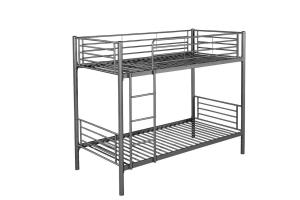 China 1.5mm 1910*915*1650Mm Black Iron Bunk Beds For School factory