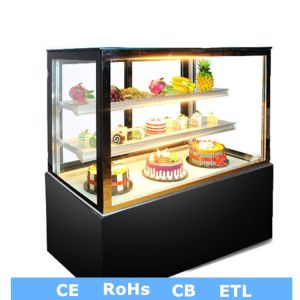 2.0m Cake Cabinet Refrigerated Bakery Cake Dessert Showcase