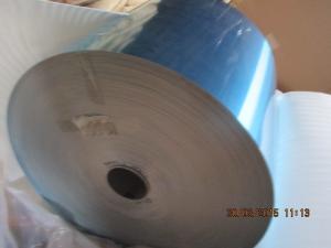 China Temper H26 Plain Aluminium Foil Strip / Aluminium Foil Roll With Blue , Golden factory