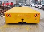 Military Machinery Flatbed On Rail Transfer Cart 1500T Load