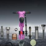 Mining Pneumatic Jack Hammer Concrete Breaker Small Portable Rock Drilling