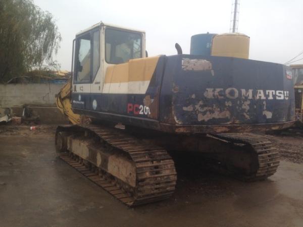 USED KOMATSU PC200-5 EXCAVATOR FOR SALE ORIGINAL JAPAN KOMATSU PC200-5 DIGGER