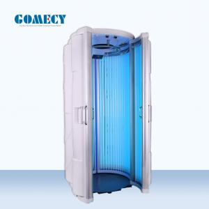 China Standing 44pcs Tubes Solarium Tanning Machine factory