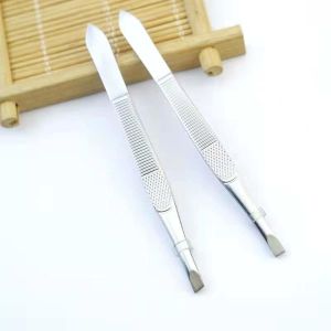 Custom Logo Eyebrow Stamp Stencil Kit With Tweezers