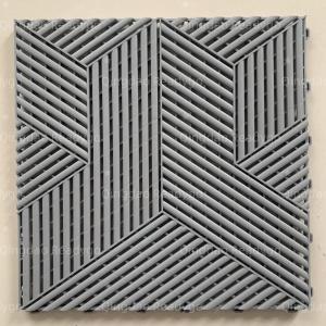 China Interlocking Waterproof Garage Floor Tiles in Black factory
