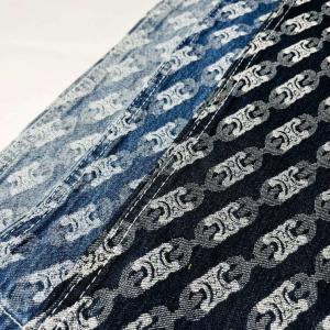 China High End Tweed Jacquard Denim Sewing Fabric Textile 180cm factory