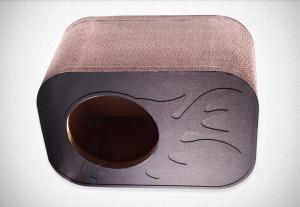 China Extrem Large Cardboard Cat Scratcher Cube Double - Sided Thick Surfaces For Play factory