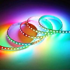 China 300LEDs 12V Flexible Flat Led Light Strip Ultraviolet SMD5050 16.4 Ft/5m For Indoor Party Body Painting factory