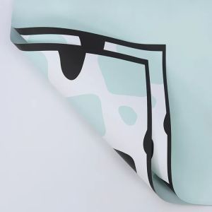 Giraffe Floral Packaging Paper Waterproof Plastics Gravure Printing Wax