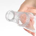 Industrial Beverage Heavy Glass Tall Round 700ml Cork Whiskey Vodka Bottle with