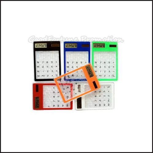 Promotional printed logo Eco Abs Coloured Mini Maze Puzzle Game Calculator