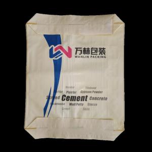 China Cement Empty PP Valve Bag Block Bottom 25 KG 40 KG 50 KG factory