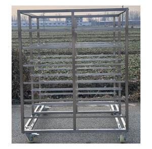 China Stainless Steel Food Trolley Dessert Bakery Cooling Rack Trolley 304S/S 430S/S 201S/S factory