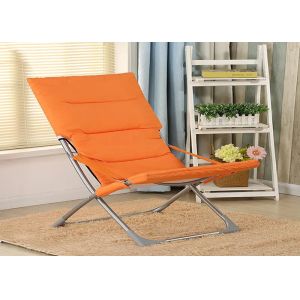 Custom Metal Frame Leisure Reclining Modern Iron Chair Eco Frendly