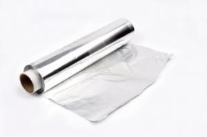 China Household Kitchen Aluminium Foil Shiny Side Non - Toxic For Roasting Poultry on sale
