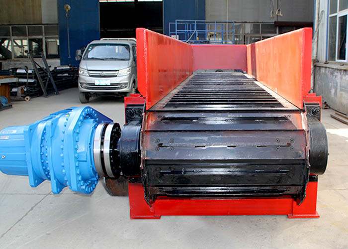 Heavy Duty Plate Chain Apron Feeder Conveyor For Bulk Clinker Station