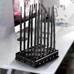 Desktop 12-band 2G.3G.4G.5G mobile phone signal jammer gps Beidou positioning