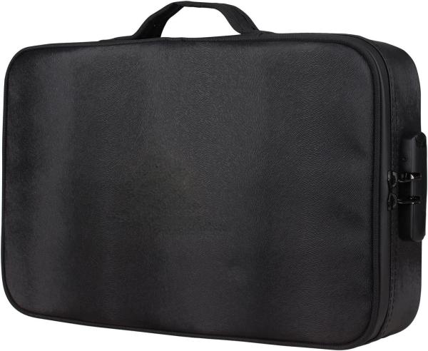 Black Color Large Capacity Storage Waterproof Custom Travel Smell Proof Bag With