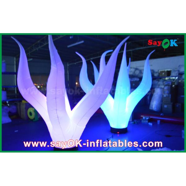 China Attractive Led Inflatable Lighting Water Plants 1m - 3m Diameter factory