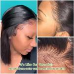 Wear and Go Glueless Wig Bob Straight Pre Cut Lace 4x4 Front closure Human Hair