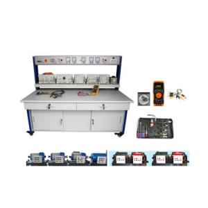 China 2.7A Electrical Machine Trainer Transformer 180Vdc Motor Generator Trainer factory