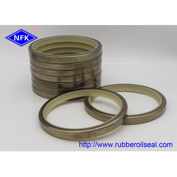 DINGZING Dust Seal Ring ME-2 80*94*8 95A TPU/8L95+SPCC Beige Industrial Precision Dust-Proof High-Durability Seal