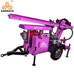 Small Water Well Drilling Rig Hydraulic Trailer Mounted Water Well Drilling Rig