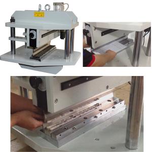 China 110V 10W High Speed Pneumatic Metal Cutter Machine / V Scoring Machine on sale