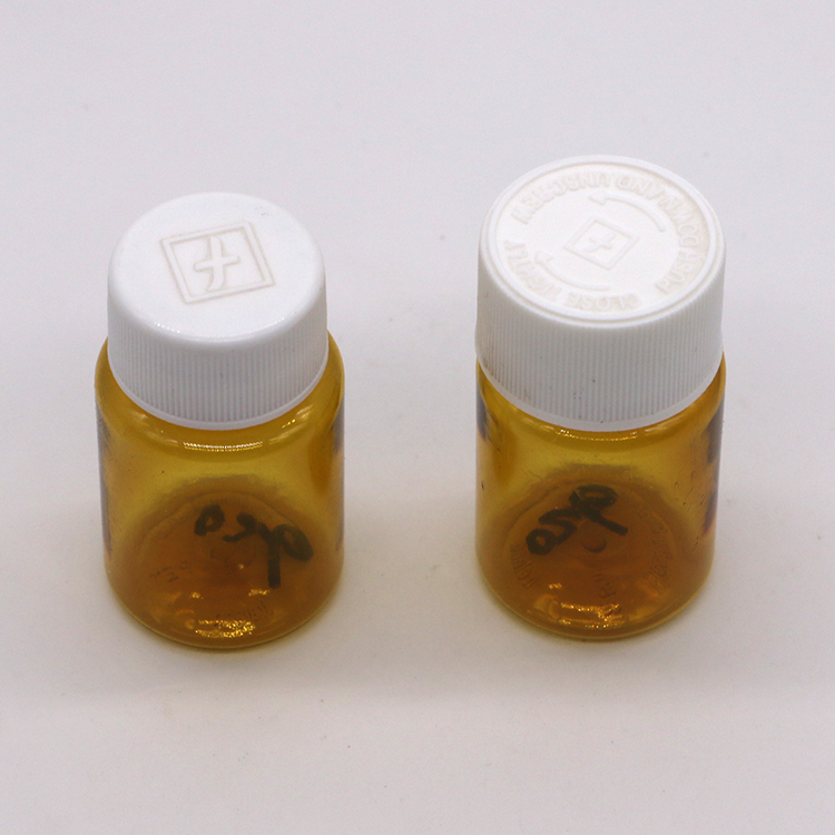 Pharmaceutical Packaging PET Plastic Bottle with Transparent Color and Screen Printing