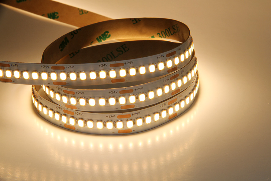 SMD 2835 180D/M 14W/M Smart LED Flexible Lighting Strip For Indoor Lighting Custom Lamp Addressable Tape
