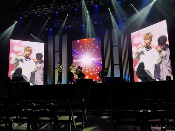 Energy Saving Outdoor Led Screen Rental Nationstar SMD1921 LED Panels 250mm