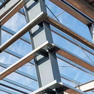 China Antirusty Q235 Industrial Steel Structure Warehouse Steel Frame Car Park factory