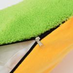 Various Size Pet Bed Warm Soft Fiber Dog Lounger Bed Available In All Seasons