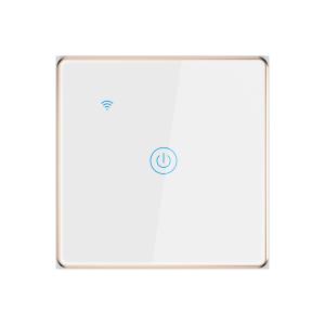 China Glomarket 1 Gang Tuya Smart Switch Aluminium Bezel Security Smart Home factory