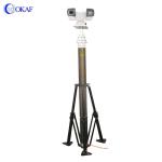 Aluminum 4.2M 5.7M 120N Pneumatic Telescopic Antenna Mast