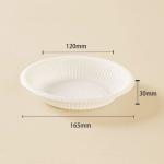 Biodegradable Disposable 6 7 8 9 10 Inch CPLA Round Plates