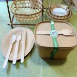 17 Cm Disposable Rectangle Takeaway Box Kraft Paper Box Food Container