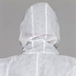 1 Or 2 Ways Zip PP Non Woven Coverall Medical Disposable Polypropylene Coveralls
